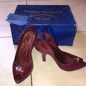 Vivienne Westwood x Melissa Jelly high heels